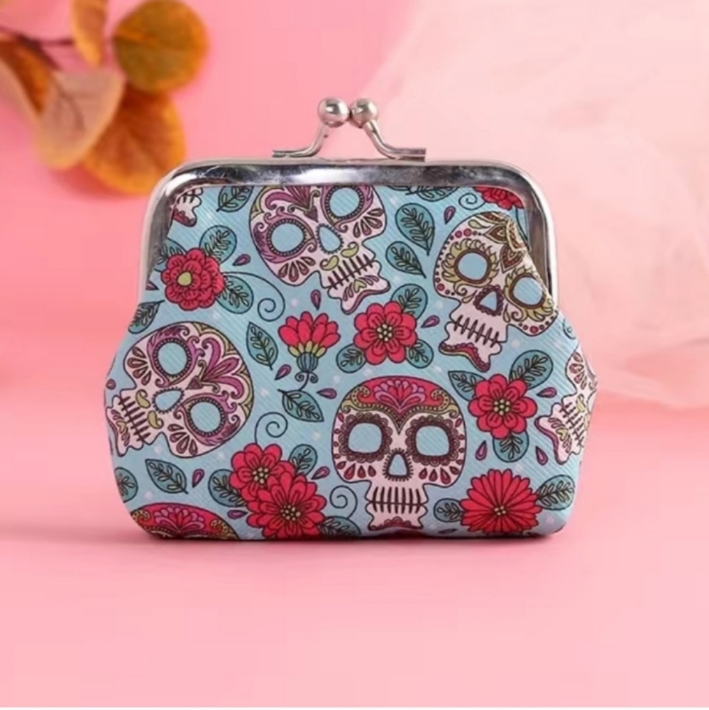 💙Sugar Skull Change Wallet